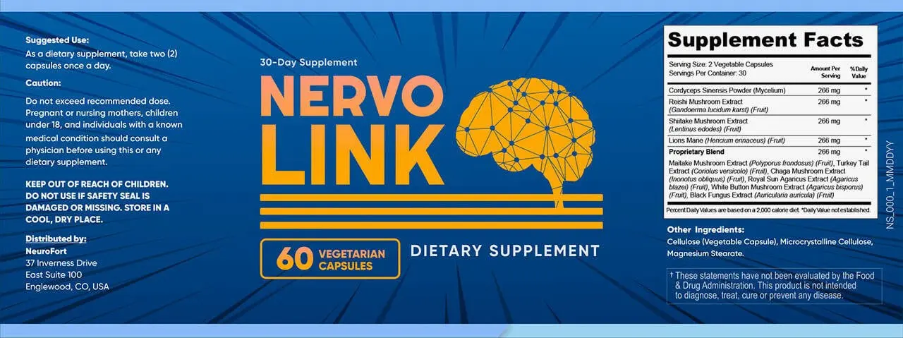 NervoLink Supplement Facts